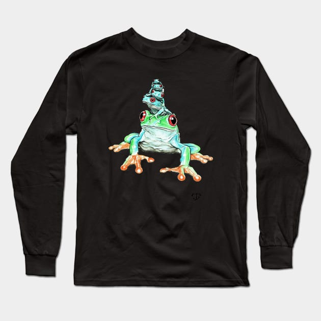 Frogy Long Sleeve T-Shirt by tristan.r.rosenkreutz